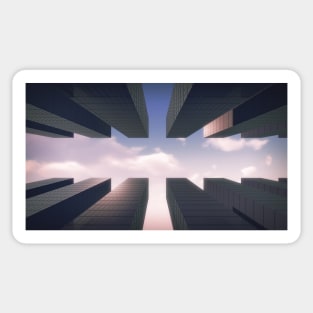 Skyscrapers Sticker